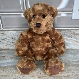 Plush Chelsea Teddy Bear By Bear Grow Inc. Soft Brown Fur 10" Stuffed Animal Toy